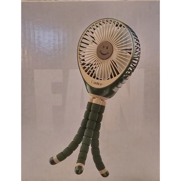 Coolice Portable Fan With Flexible Tripod For Easy Use Anywhere - Picture 1 of 5